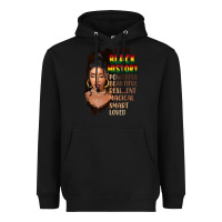 Black I am black history black girl Heavyweight Hoodie - FaDigitalArtStudio