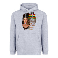 Heather Grey I am black history black girl Heavyweight Hoodie - FaDigitalArtStudio
