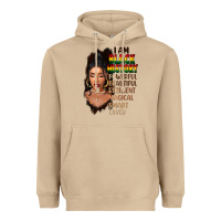 Mushroom I am black history black girl Heavyweight Hoodie - FaDigitalArtStudio