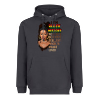 Smoke I am black history black girl Heavyweight Hoodie - FaDigitalArtStudio