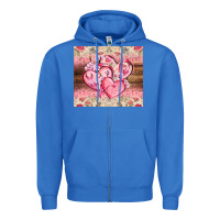 True Royal cancer hearts Zipper Hoodie - CowGirlArtShop