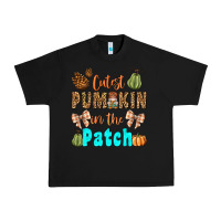 Black cutest pumpkin in the patch Urban Heavy Tee - BundleAndBundleShop