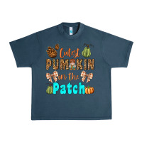 Midnight Navy cutest pumpkin in the patch Urban Heavy Tee - BundleAndBundleShop