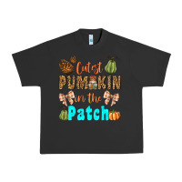Pigment Black cutest pumpkin in the patch Urban Heavy Tee - BundleAndBundleShop