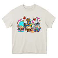 Cream teacher gnomes Heavy Core Tee - AdoDesignShop