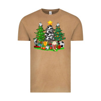Vintage Camel Christmas With Soccer Trees Vintage Tee - BundleAndBundleShop