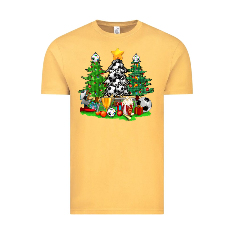 Christmas With Soccer Trees Vintage Tee by BundleAndBundleShop | Teevron