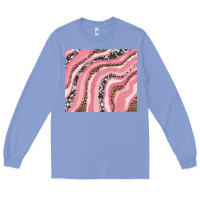 Colony Blue valentine's day watercolor Long Sleeve Tee - RanaPortraitStore