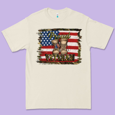 Proud Veteran Premium Tee Designed By Jasminsmagicworld
