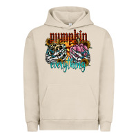 Pigment French Oak Pumpkin Everything Urban Hoodie - CowhideDigitalArt