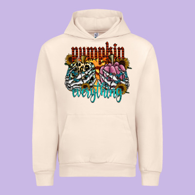 Pumpkin Everything Urban Hoodie Designed By Cowhidedigitalart