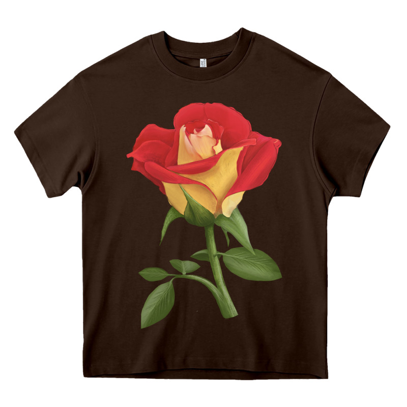 Ketchup And Mustard Rose Heavy Core Tee by LillyAllenDesigns | Teevron