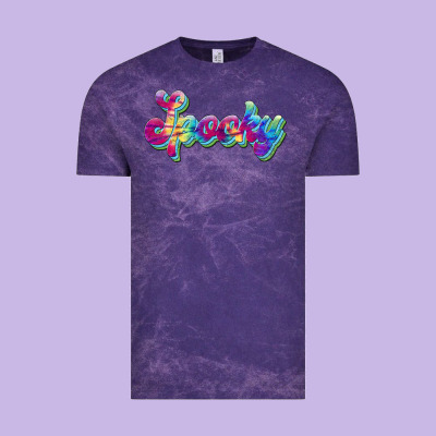 Spooky Vintage Tee Designed By Jahusdesignshop
