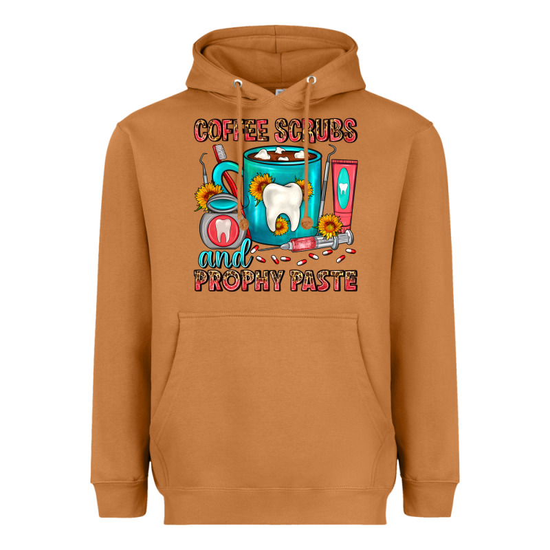 Coffee Scrubs And Prophy Paste Dentist Coffee Heavyweight Hoodie by FaDigitalArtStudio | Teevron