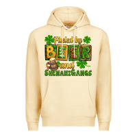 Pina Colada St. Patrick's Fueled by beer and shenanigangs Premium Hoodie - OliviaCreatesArt