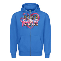 True Royal brave and strong cancer awareness Zipper Hoodie - CowGirlArtShop