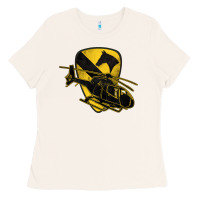 Bone 1st cavalry division chopper helicopter air cav Ladies Tee - Jasminsmagicworld