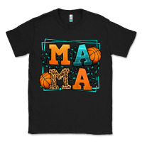 Black leopard basketball mama Mother's Day Classic Tee - LillyAllenDesigns