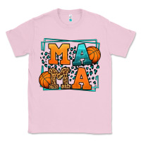 Bubblegum Pink leopard basketball mama Mother's Day Classic Tee - LillyAllenDesigns
