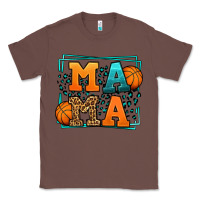 Chestnut leopard basketball mama Mother's Day Classic Tee - LillyAllenDesigns