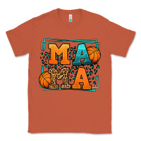 Copper leopard basketball mama Mother's Day Classic Tee - LillyAllenDesigns