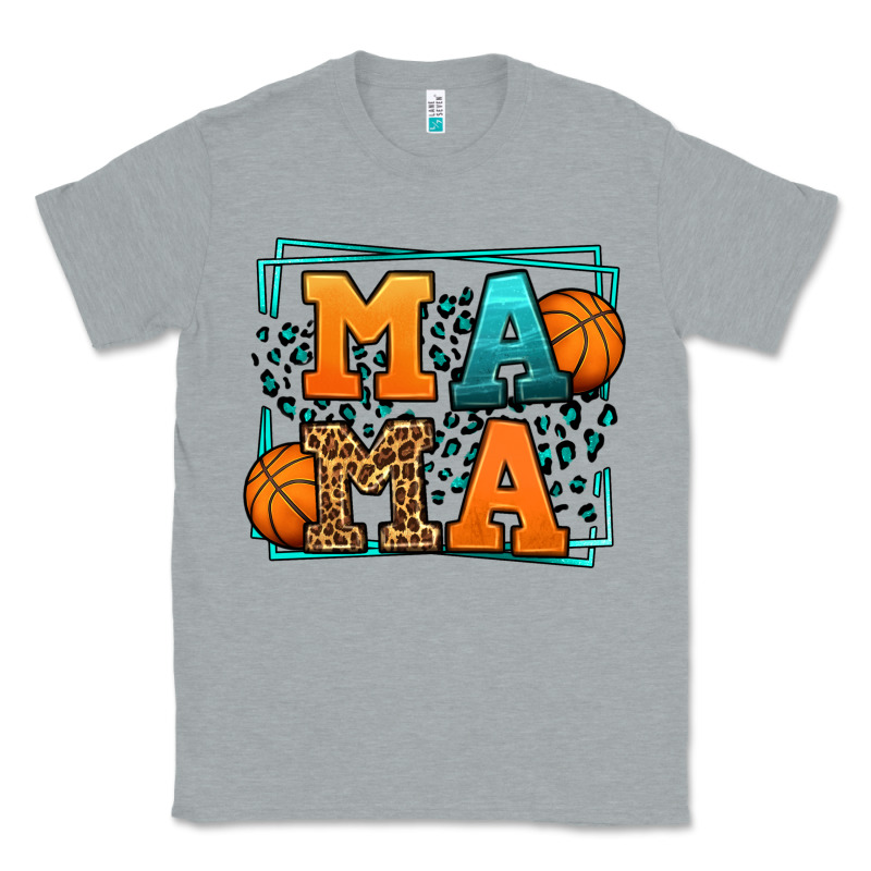 Leopard Basketball Mama Mother's Day Classic Tee by LillyAllenDesigns | Teevron