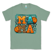 Sage leopard basketball mama Mother's Day Classic Tee - LillyAllenDesigns
