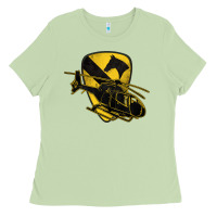 Matcha 1st cavalry division chopper helicopter air cav Ladies Tee - Jasminsmagicworld
