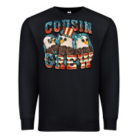 Black Cousin crew Premium Sweatshirt - FaDigitalArtStudio
