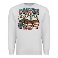 Dove Grey Cousin crew Premium Sweatshirt - FaDigitalArtStudio
