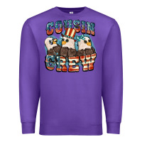 Purple Cousin crew Premium Sweatshirt - FaDigitalArtStudio