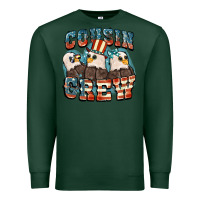 Sports Green Cousin crew Premium Sweatshirt - FaDigitalArtStudio
