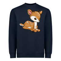 Navy gazelle Heavyweight Sweatshirt - texasbilliewilder