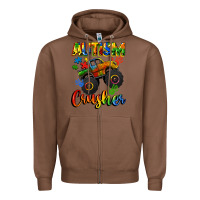 Chestnut autism crusher Zipper Hoodie - CowGirlArtShop