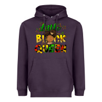 Plum Little black queen Heavyweight Hoodie - FaDigitalArtStudio