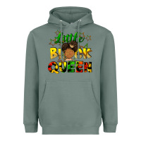 Sage Little black queen Heavyweight Hoodie - FaDigitalArtStudio
