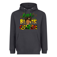 Smoke Little black queen Heavyweight Hoodie - FaDigitalArtStudio