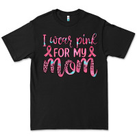 Black i wear pink for my mom Premium Tee - JahusDesignShop
