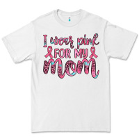 White i wear pink for my mom Premium Tee - JahusDesignShop