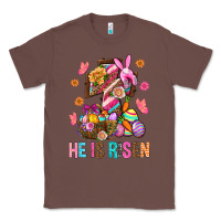 Chestnut He Is Risen Easter Classic Tee - BundleAndBundleShop