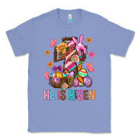 Colony Blue He Is Risen Easter Classic Tee - BundleAndBundleShop