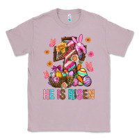 Lilac He Is Risen Easter Classic Tee - BundleAndBundleShop