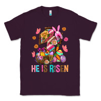 Plum He Is Risen Easter Classic Tee - BundleAndBundleShop