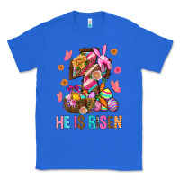 True Royal He Is Risen Easter Classic Tee - BundleAndBundleShop