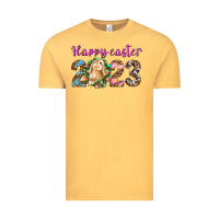 Vintage Mustard Happy Easter 2023 Vintage Tee - BundleAndBundleShop