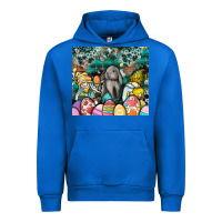 Cobalt easter Urban Hoodie - CowhideDigitalArt