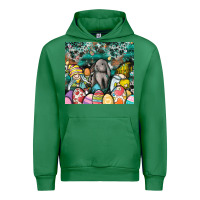 Emerald easter Urban Hoodie - CowhideDigitalArt