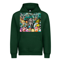 Forest Green easter Urban Hoodie - CowhideDigitalArt