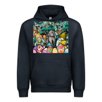 Navy easter Urban Hoodie - CowhideDigitalArt