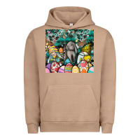 Pigment Burro easter Urban Hoodie - CowhideDigitalArt
